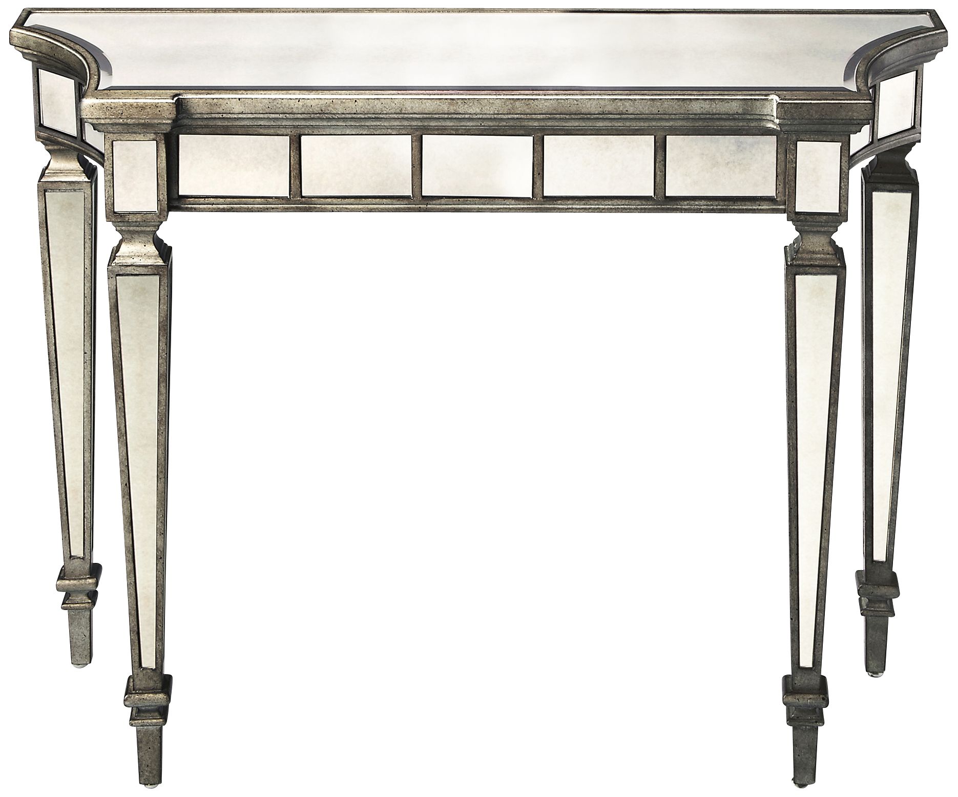 Butler Masterpiece Mirror Inlay Console Table