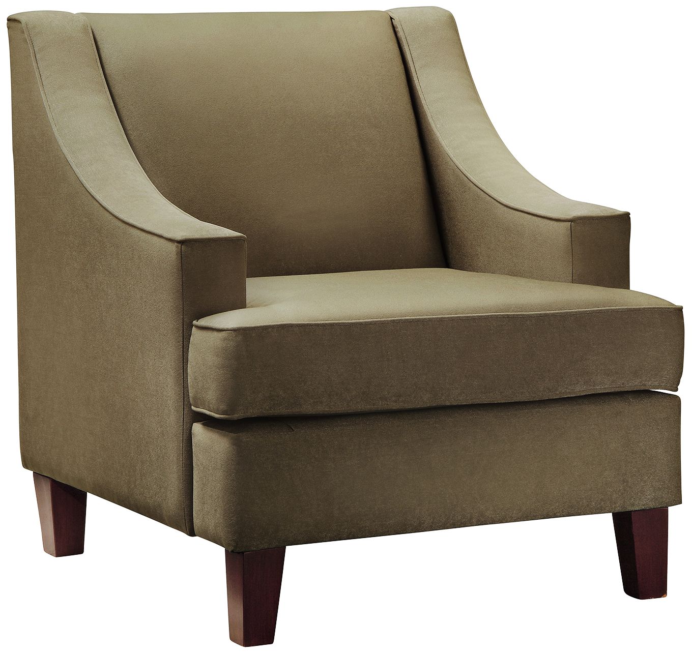 HomeBelle Madeon Taupe Armchair