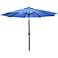 Royal 9' Steel Market Umbrella