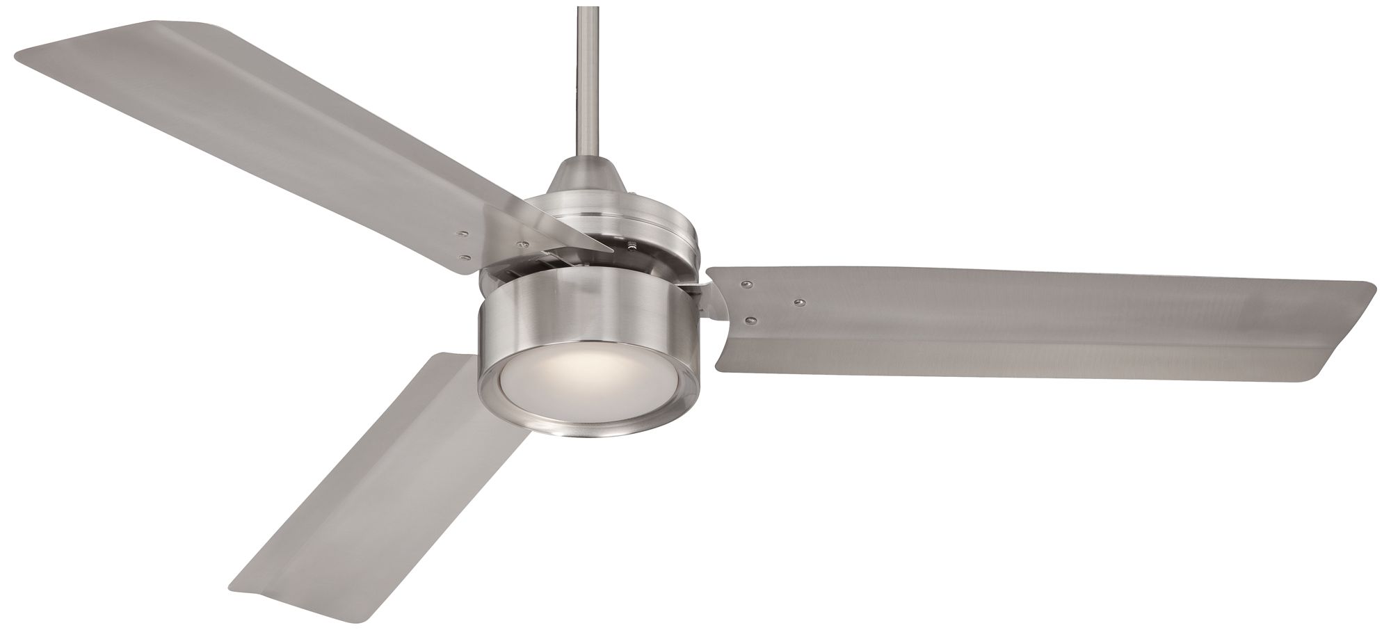 52 Casa Arcus Brushed Nickel Led Ceiling Fan 3x288 Lamps Plus
