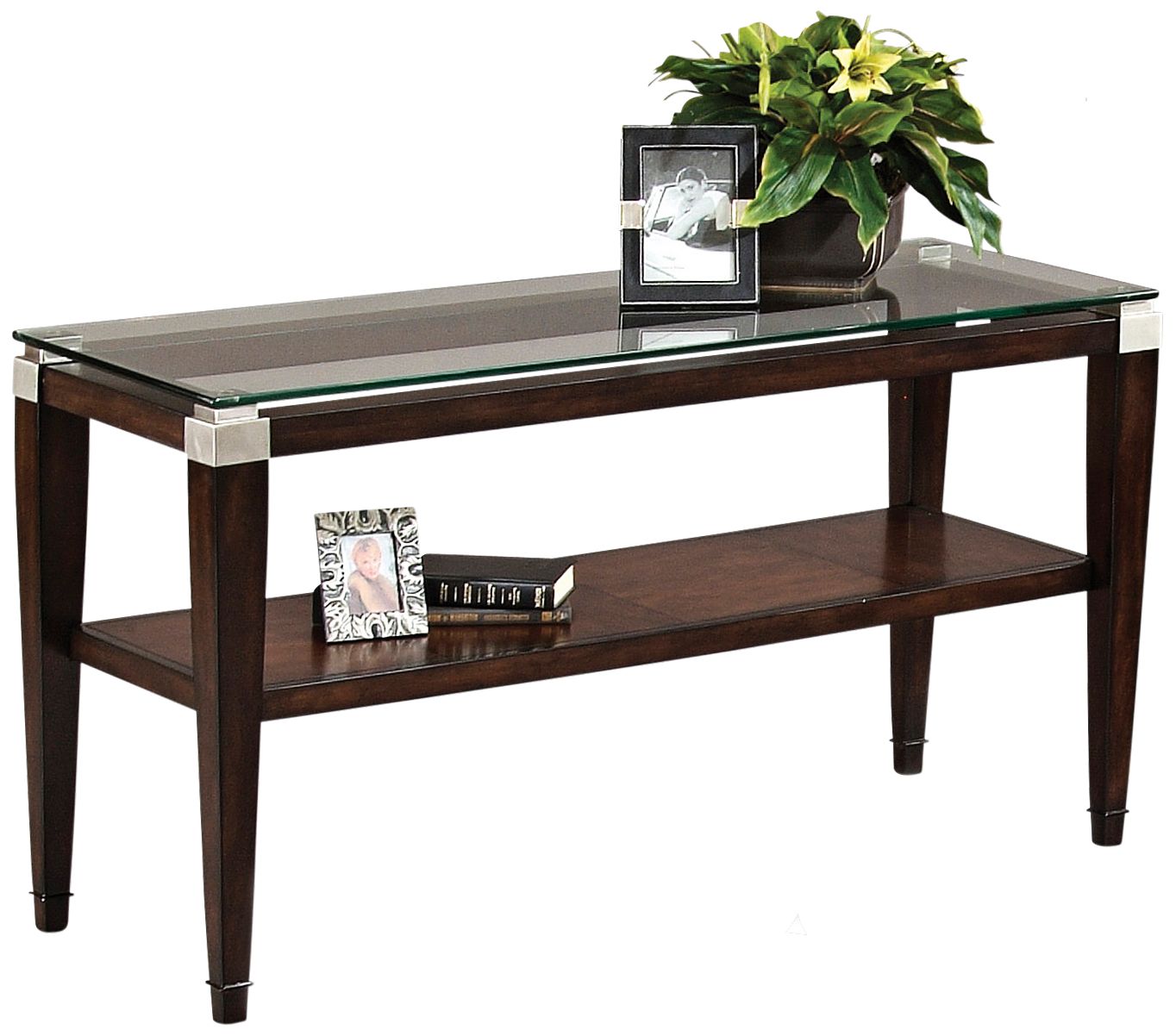 Dunhill 54" Wide Lido Walnut Console Table