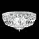 James R. Moder Impact 12" Wide Crystal Ceiling Light