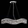 James R. Moder Impact Wave 36" Wide Imperial Crystal Pendant