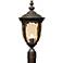 Bellagio Collection 21" High Bronze Outdoor Post Light