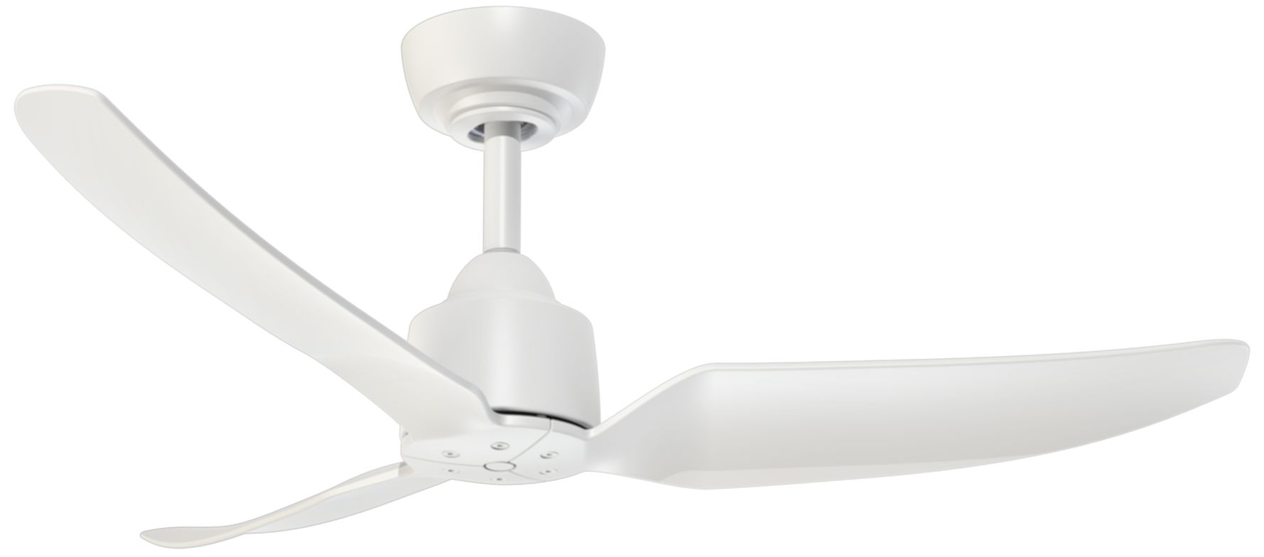 Kuzco Hugo 42-in White Ceiling Fan
