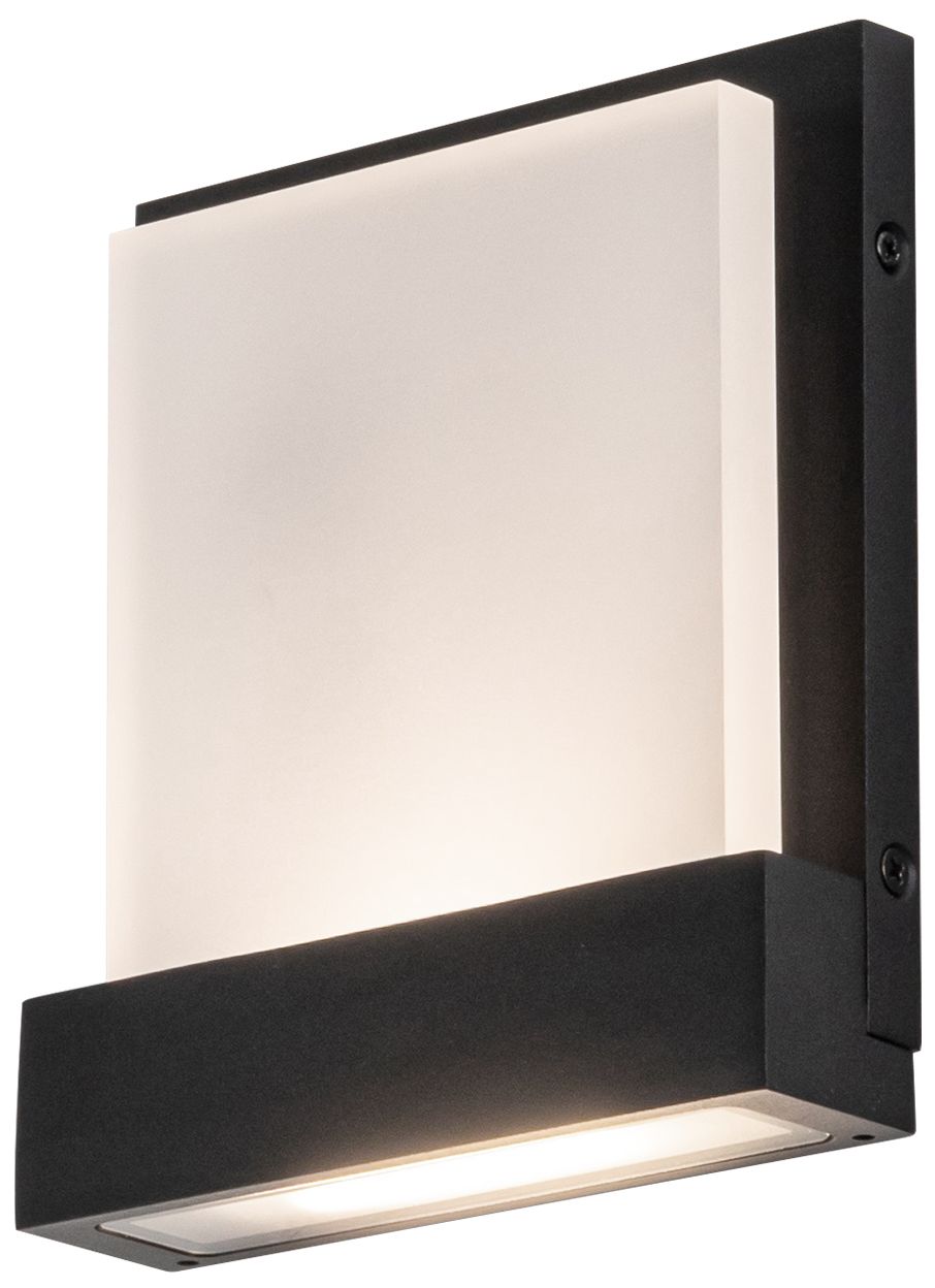 Kuzco Guide Led 7-in Black All-terior Wall Sconce