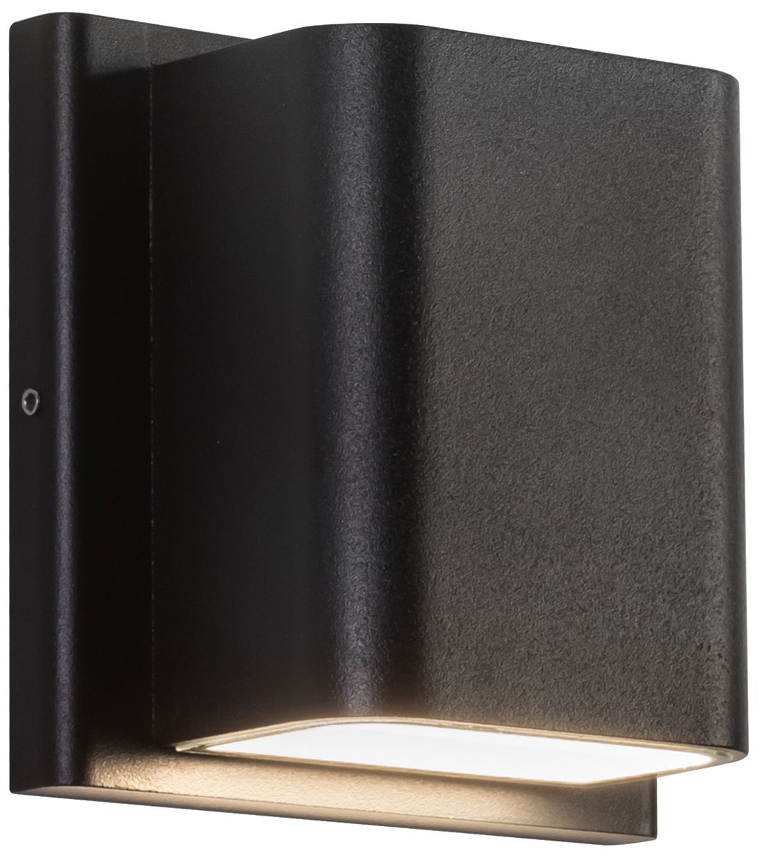 Kuzco Tolan Led 4-in Black All-terior Wall Sconce
