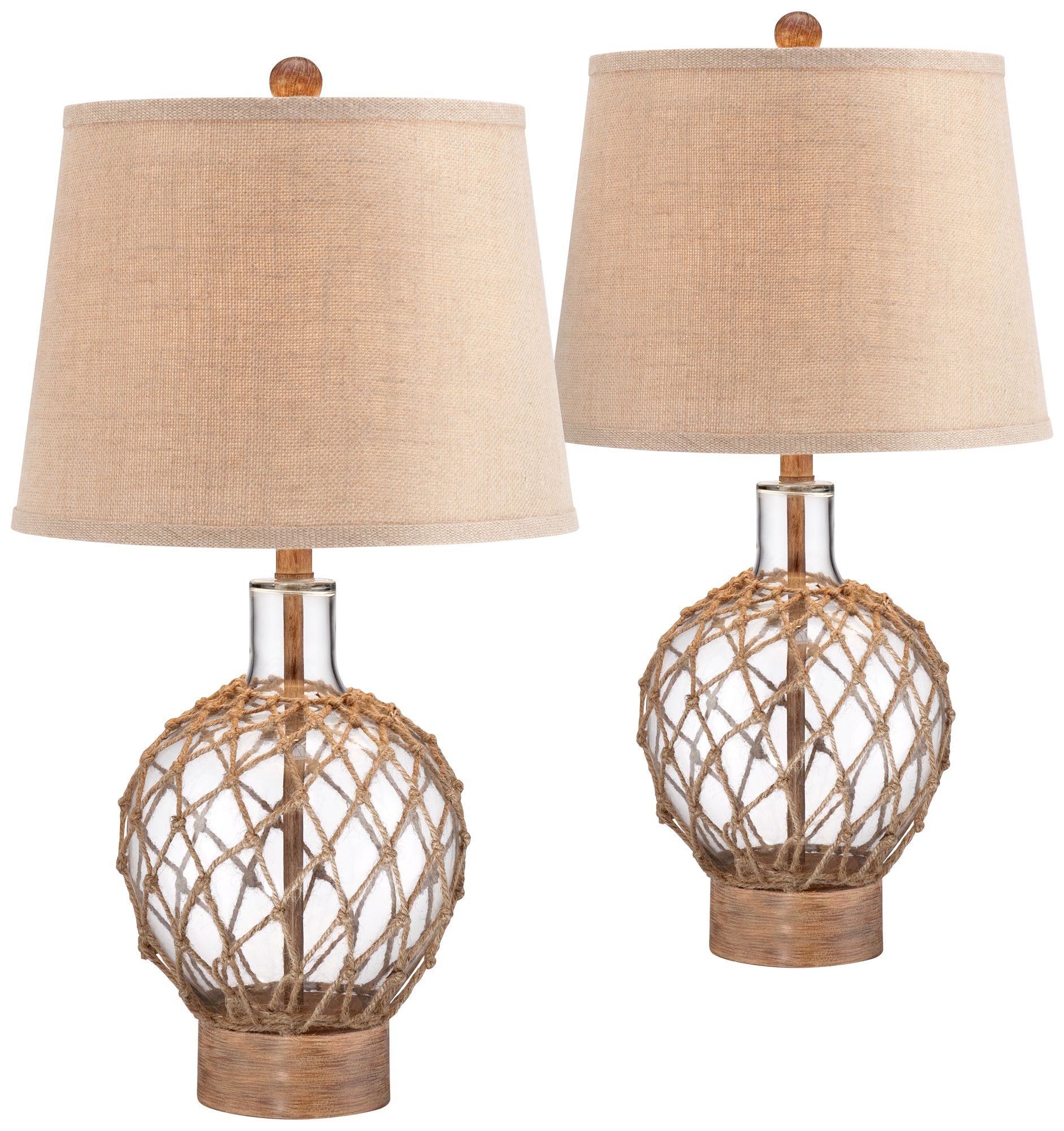 clear glass table lamps for living room