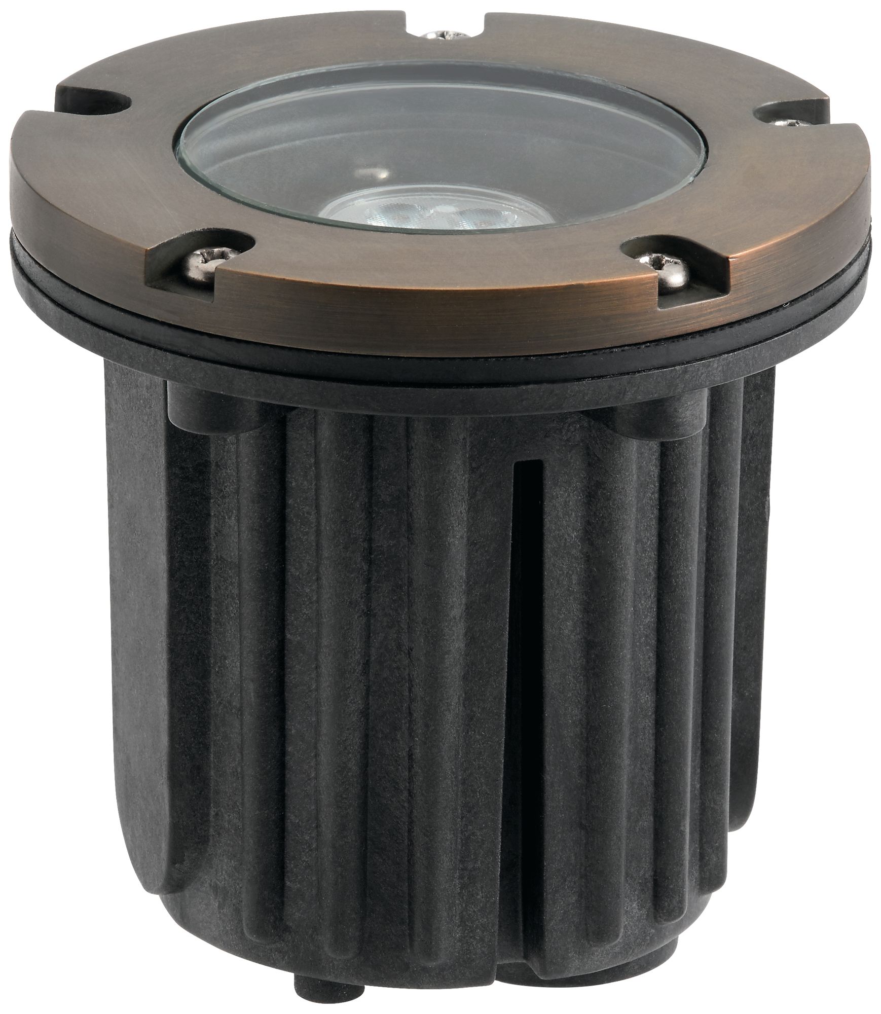 Rolph Centennial Brass Basic Trim In-Ground Well Light