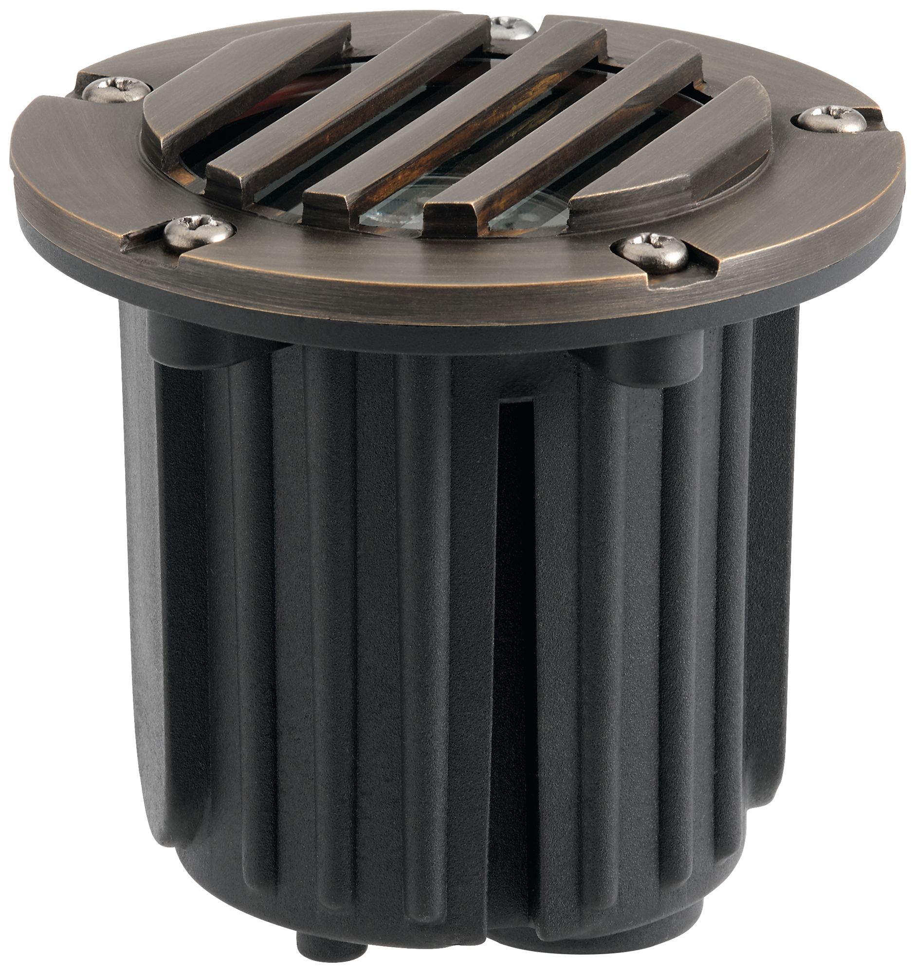 Rolph Brass Rockguard In-Ground Well Light w/ Lens