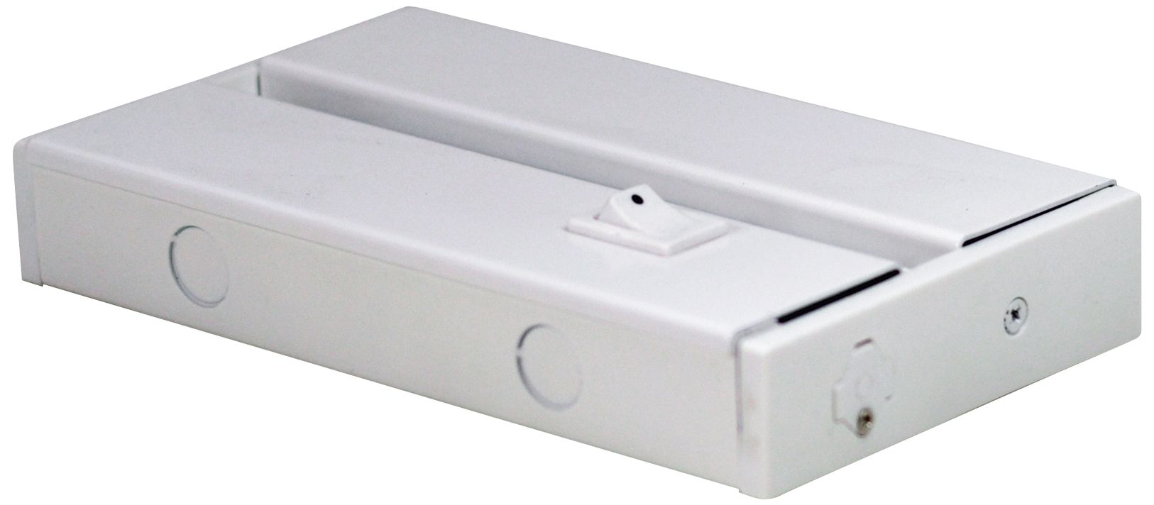 Nora Bravo Frost 6.25" Wide White Junction Box 