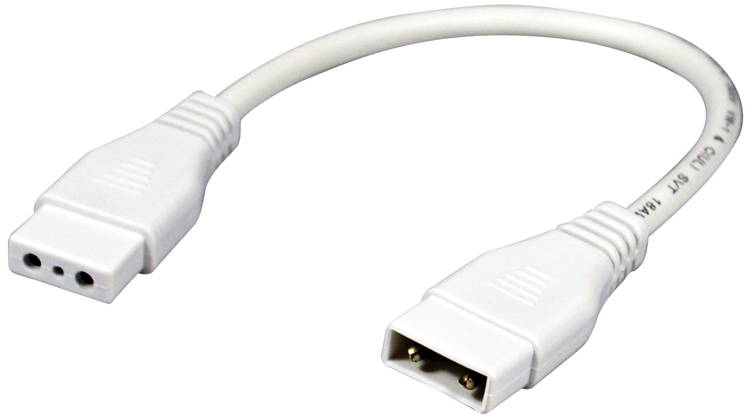 Nora Bravo Frost 12" White Jumper Cable