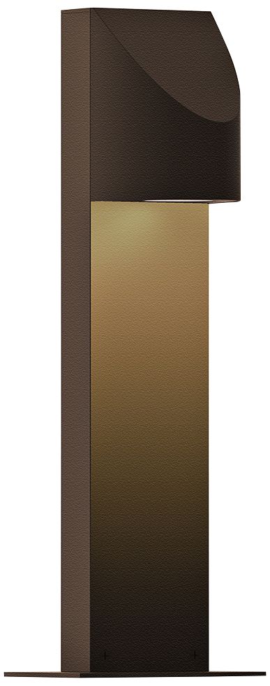 Sonneman Shear 16"H Textured Bronze LED Landscape Path Light
