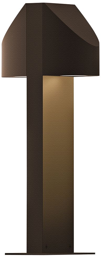 Shear 16"H Textured Bronze 2-Light LED Landscape Path Light