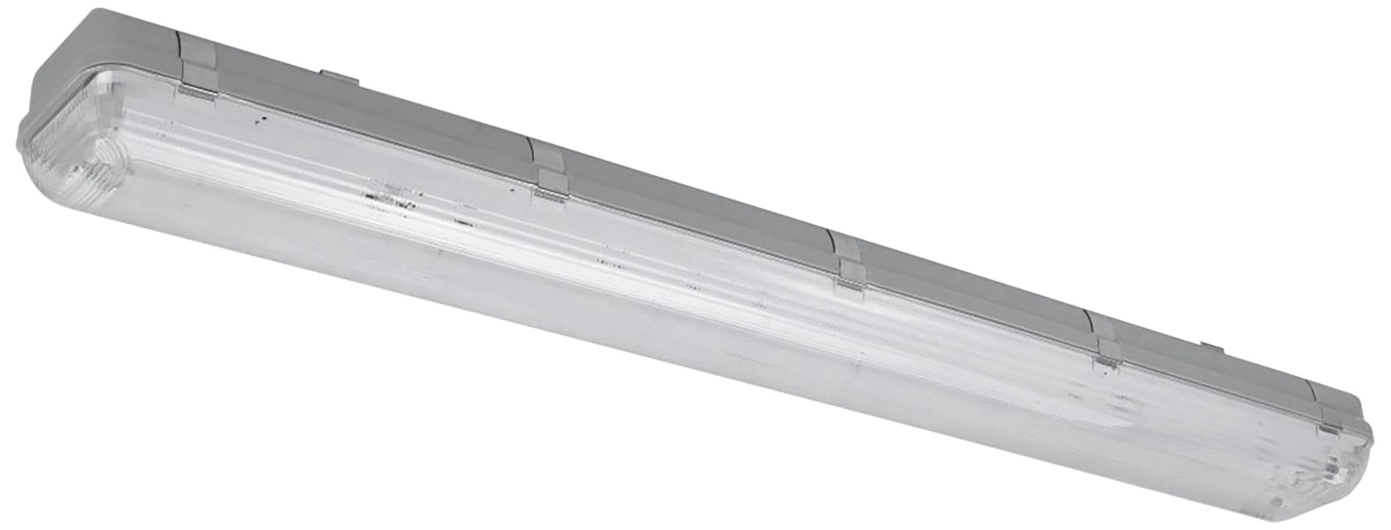 Adeline 50" Wide Stainless Steel LED Outdoor Ceiling Light
