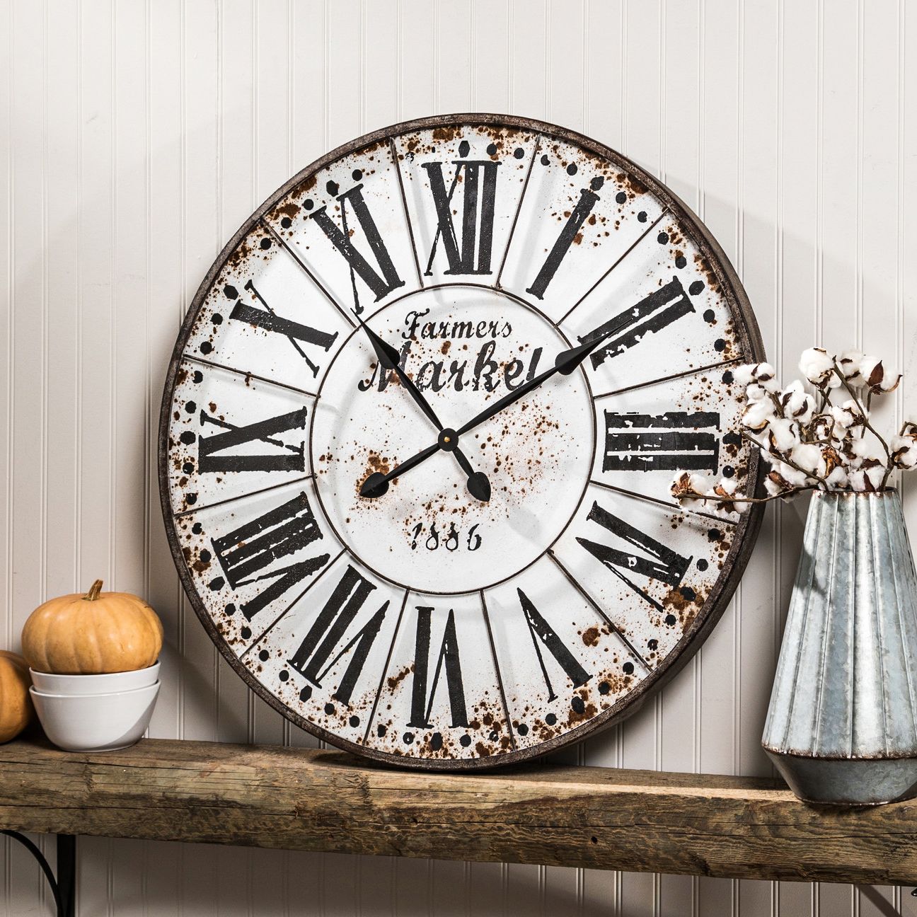 Magnolia Distressed White 31 1/2