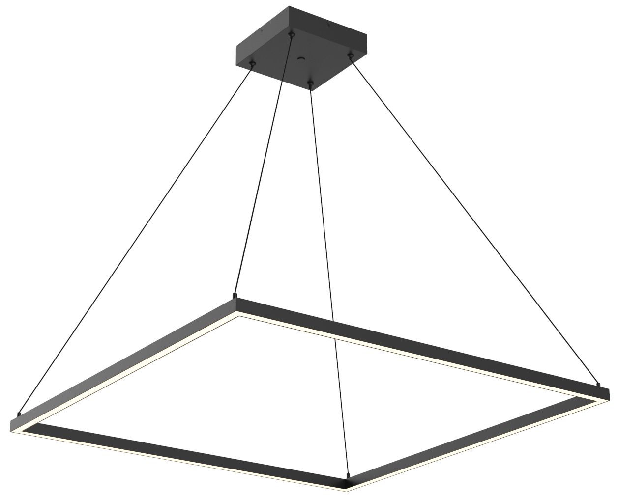 Kuzco Piazza Led 36-in Black Pendant