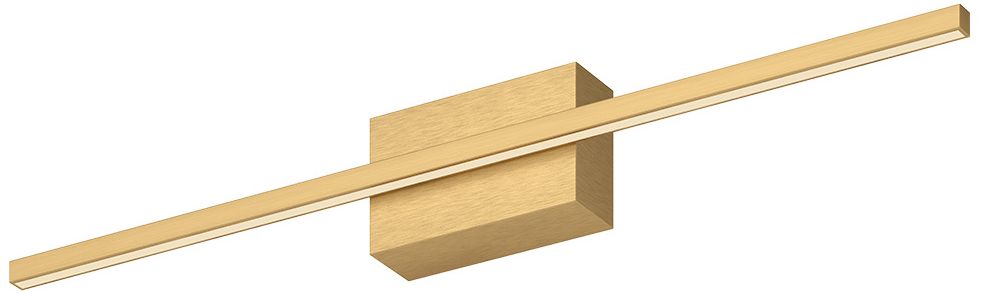 Kuzco Vega Minor Led 24-in Brushed Gold Vanity Light