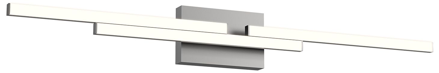Kuzco Anello Minor Led 38-in Brushed Nickel Vanity Light