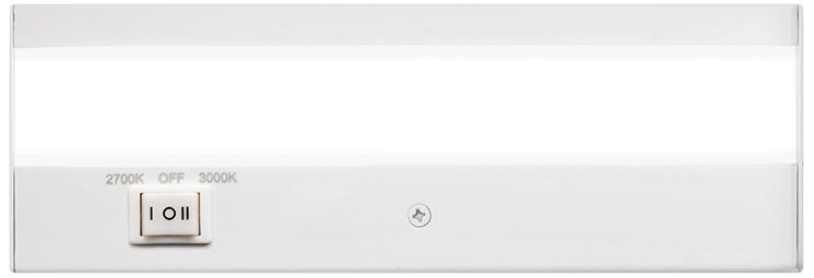 WAC DUO 8" Wide White LED Under Light 41D30 Lamps Plus