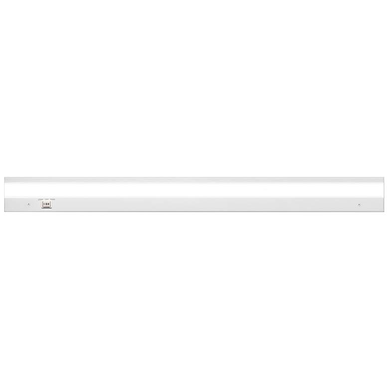 Image 1 WAC DUO 30" Wide White LED Under Cabinet Light