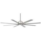 65&quot; Minka Aire Xtreme H2O Brushed Nickel Wet Ceiling Fan