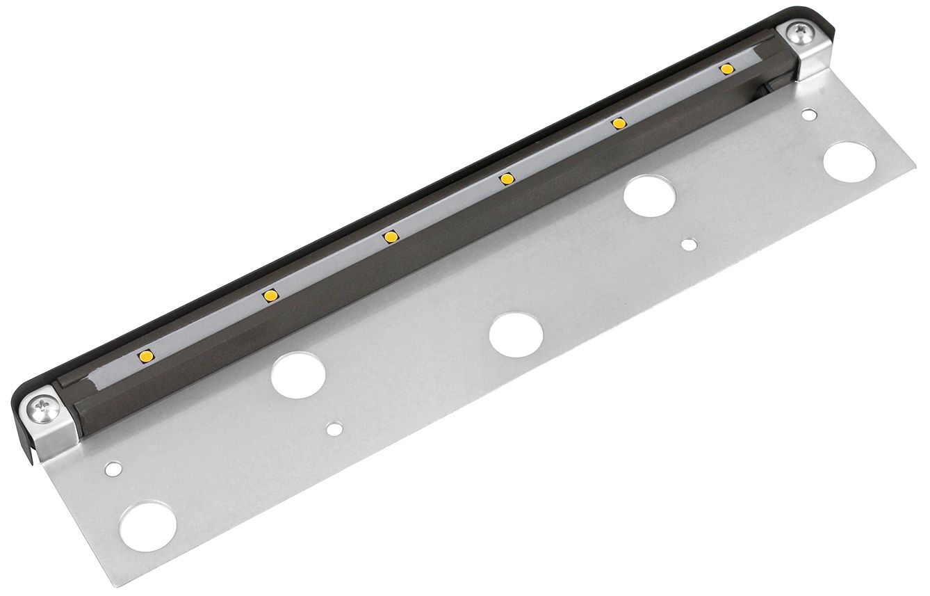 Eurofase 13" Wide Textured Bronze 3500K LED Hardscape Light