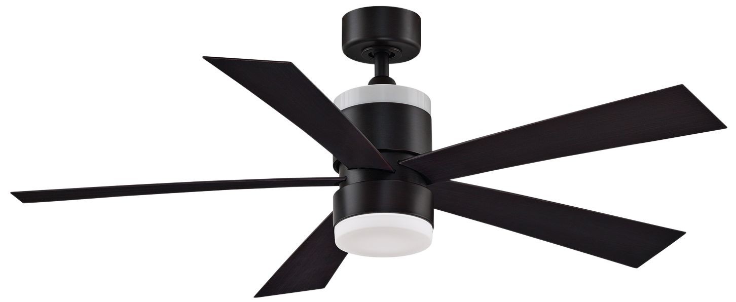 52 Fanimation Torch Dark Bronze Damp Led Ceiling Fan 41m02