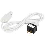 Pro Track Spek 3-pin White Cord and Plug Connector