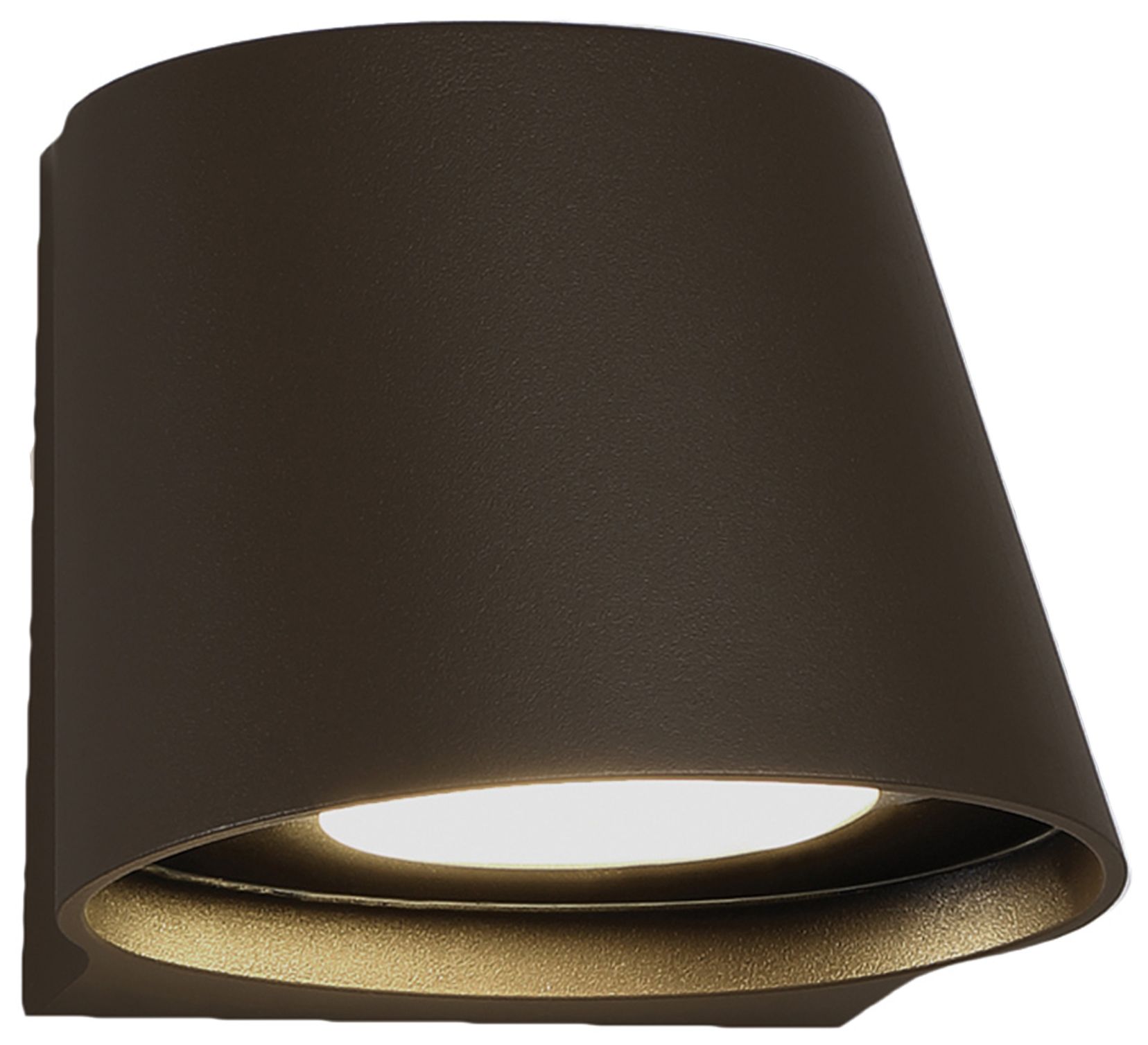 dweLED Mod 5 1/4" High Bronze LED Outdoor Wall Light