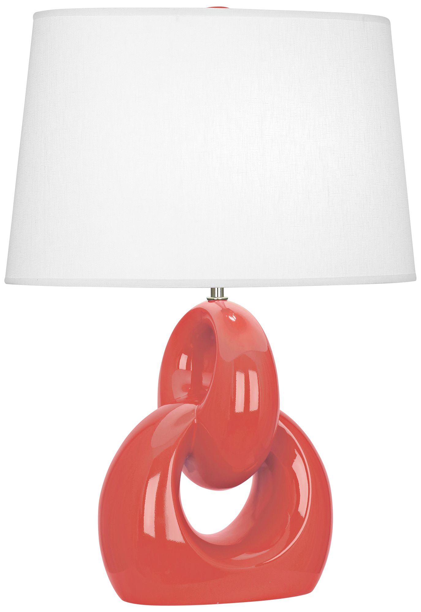 Robert Abbey Fusion Melon Ceramic Table Lamp