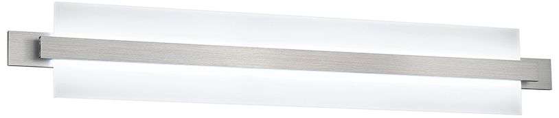 dweLED Reflection 35 1/4" Wide Brushed Aluminum LED Bath Light