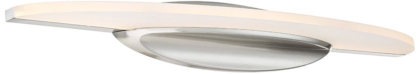 dweLED Theory 32 1/4" Wide Brushed Nickel LED Bath Light