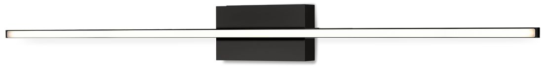 Kuzco Vega Minor Led 36-in Black Wall Sconce