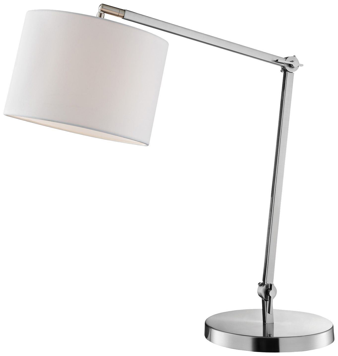 Lite Source Lark Brushed Nickel Desk Lamp