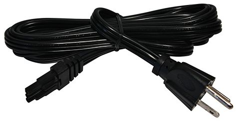 WAC  6' Black Plug-in Power Cord
