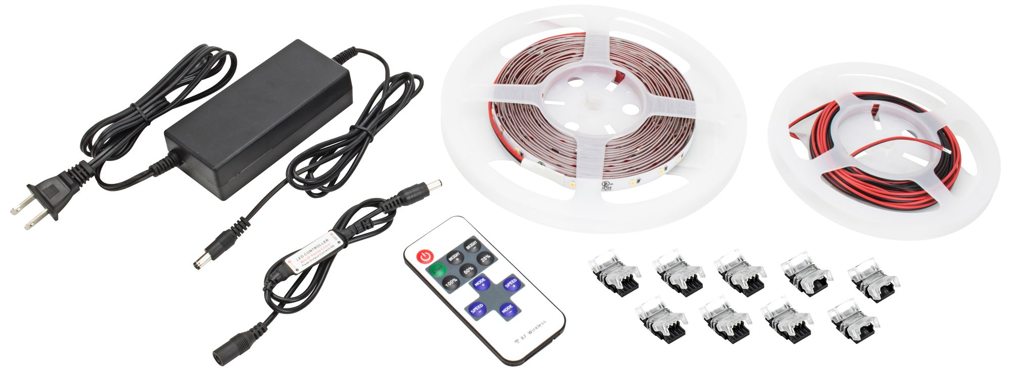 Trulux 16.4-Foot 3000K LED High Output Tape Light Kit