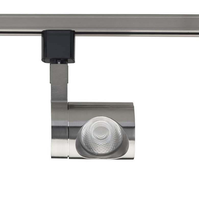 Image 1 12 Watt Brushed Nickel Pipe LED Track Head for Halo Systems