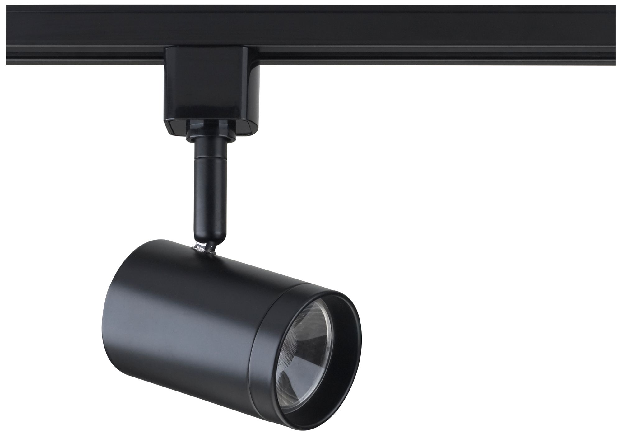 Black 12 Watt LED Small Cylinder Track Head for Halo Systems