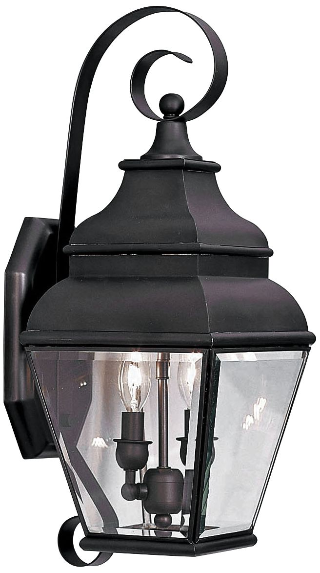 Exeter 21 1/2" High Bronze Outdoor Wall Light