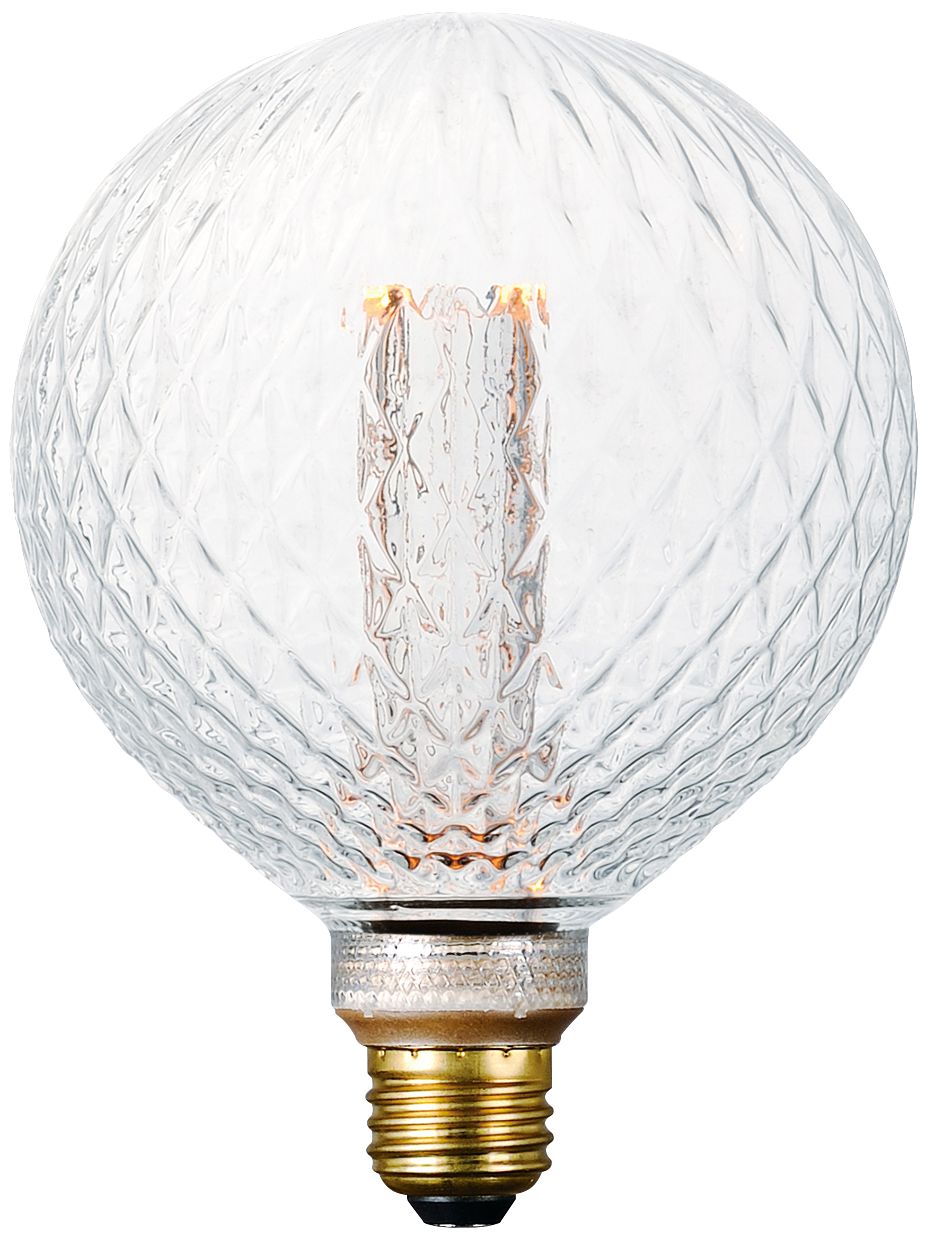 40W Equivalent Glass 3.5W LED Dimmable Standard G40 Bulb