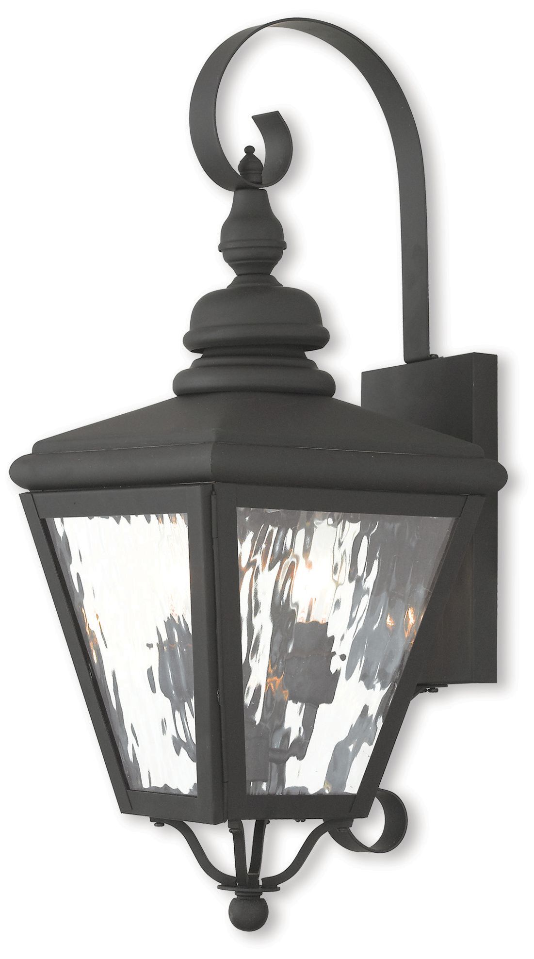 Cambridge 21 1/2" High Black Outdoor Wall Light