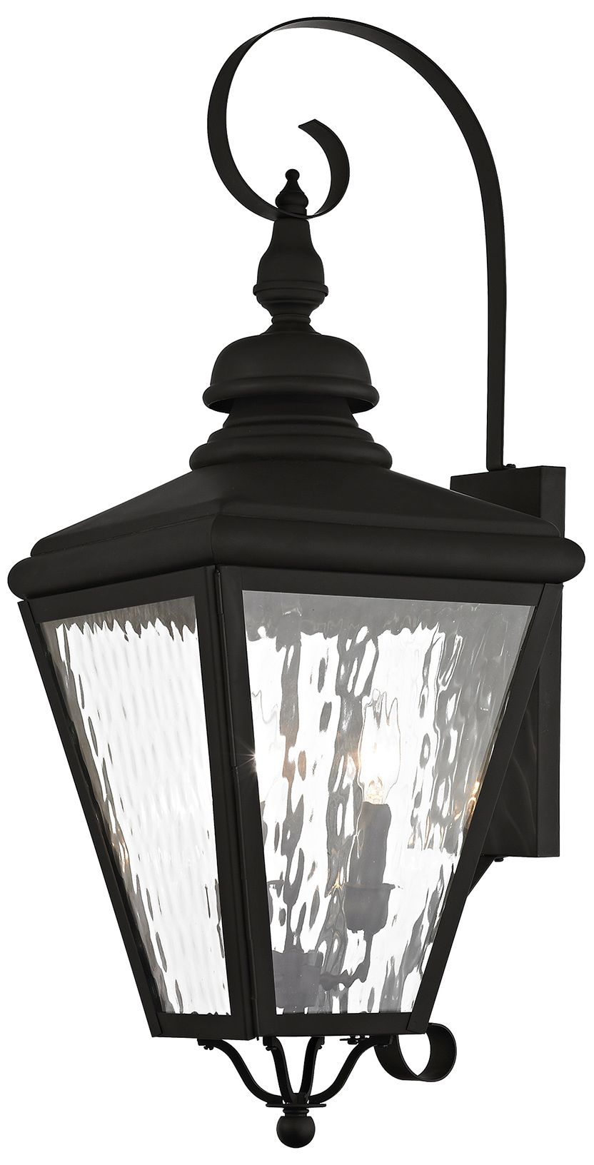 Cambridge 29" High Black Outdoor Wall Light