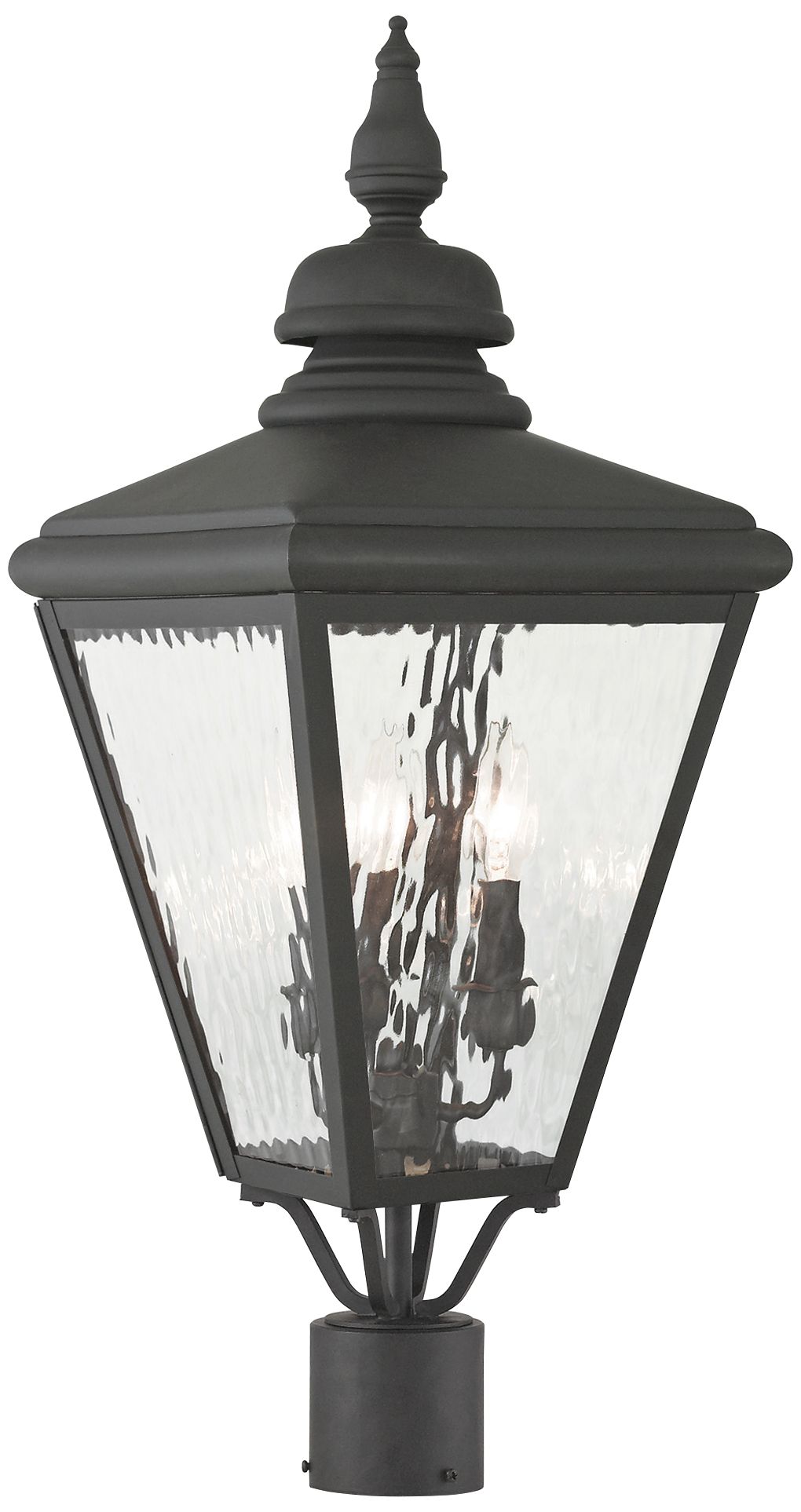 Cambridge 26 3/4" High Black Outdoor Post Light