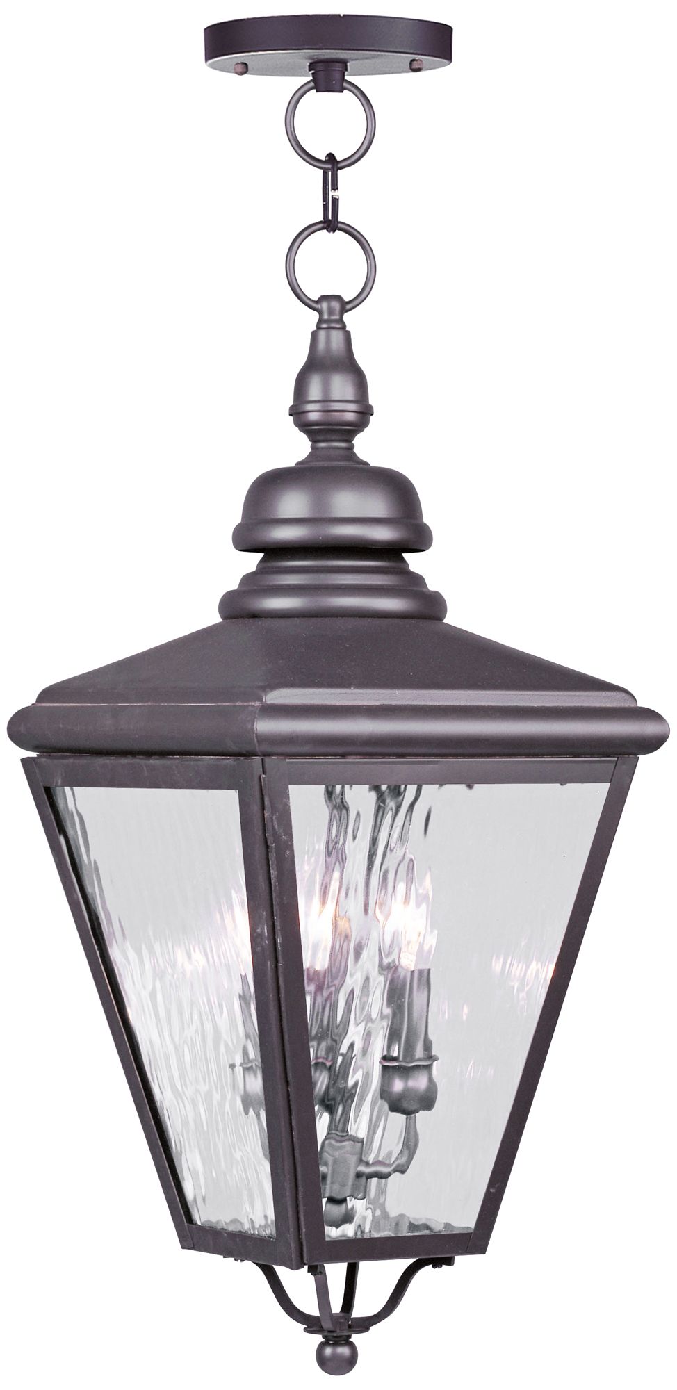 Cambridge 25 1/4" High Bronze Outdoor Hanging Light