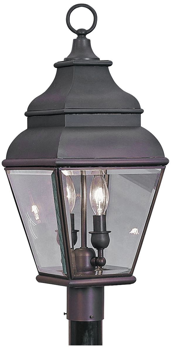 Exeter 20 1/2" High Bronze Outdoor Post Light