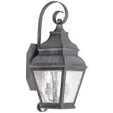 Exeter 21 1/2&quot; High Charcoal Outdoor Wall Light