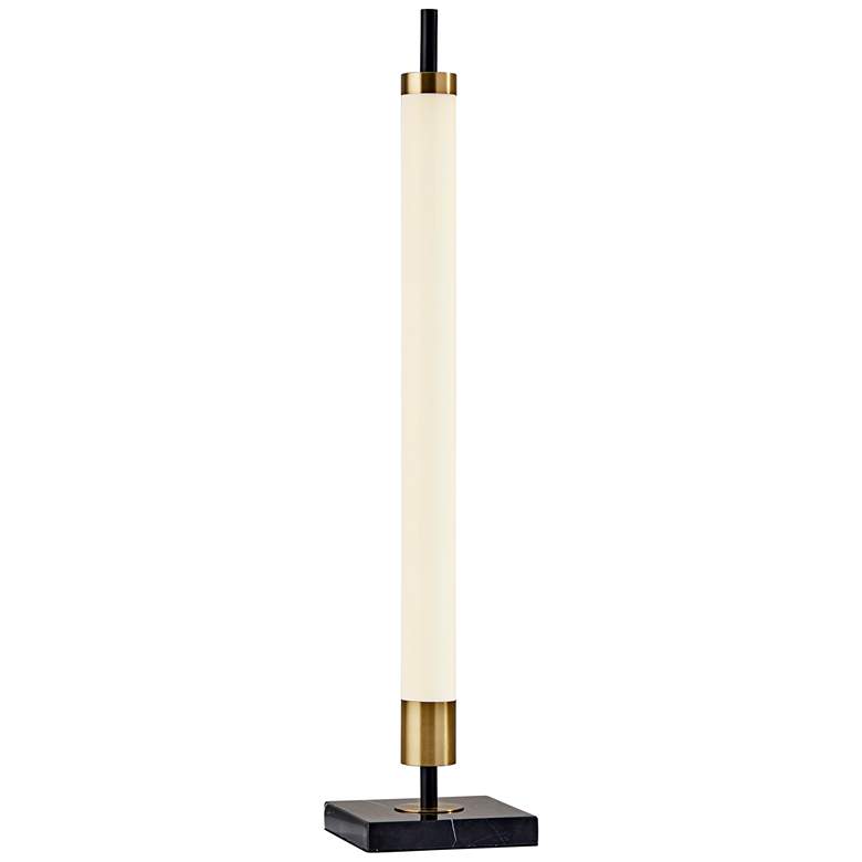 Piper Black and Brass LED Table Lamp