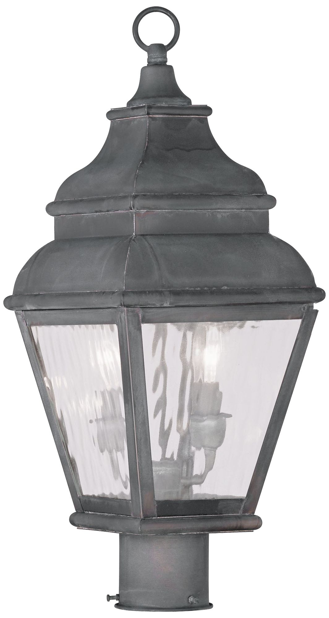Exeter 20 1/2" High Charcoal Outdoor Post Light