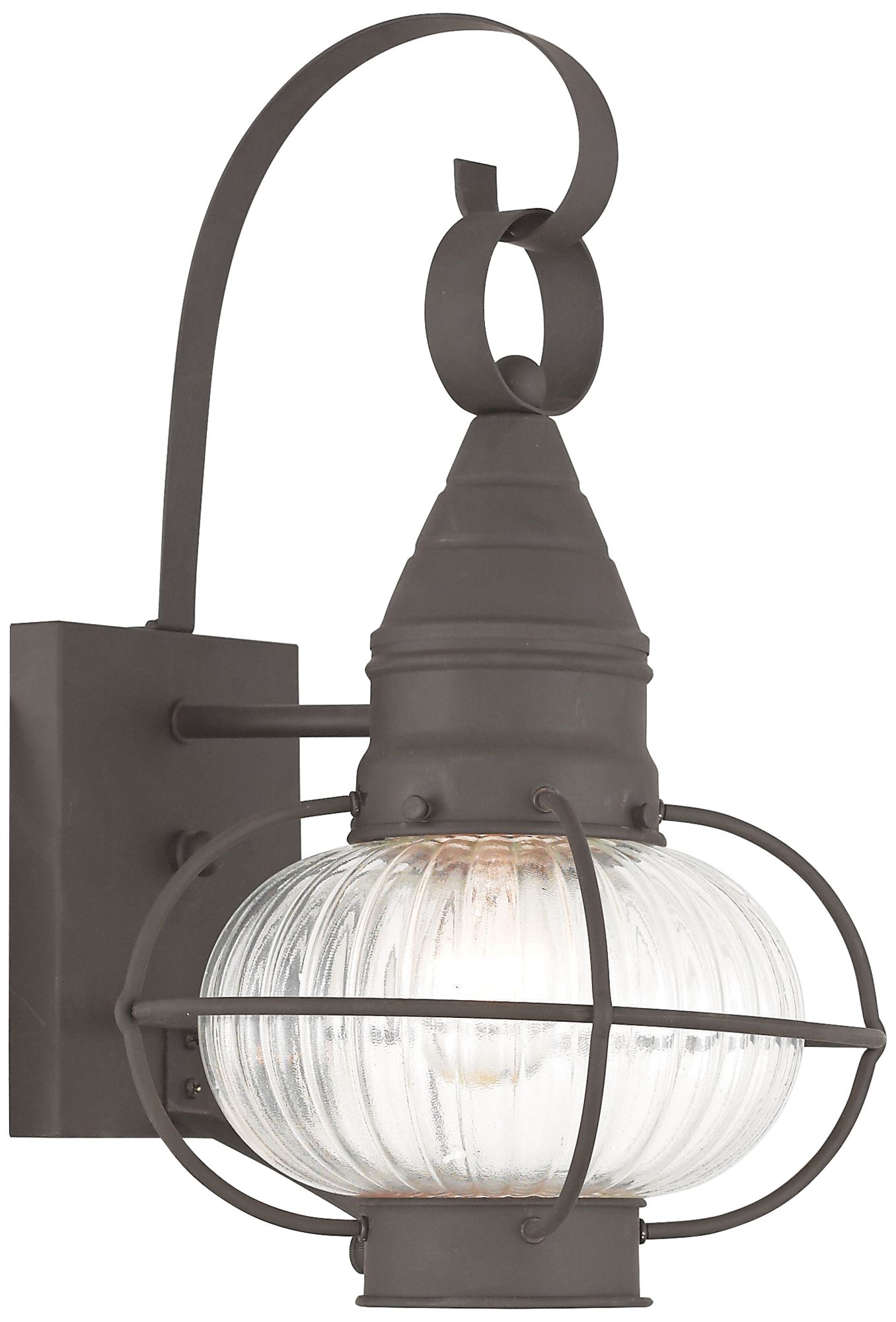 Newburyport 14 3/4" High Bronze Outdoor Wall Light